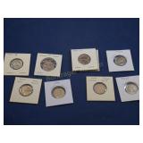 9 BETTER CONDITION JEFFERSON NICKELS
