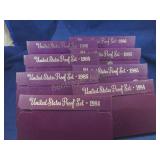 8 - US PROOF SETS