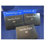 5 US PROOF SETS