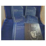 5 LINCOLN WHITMAN HOLDERS - PARTIAL SETS