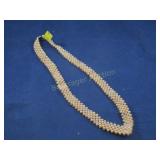 PEARL NECKLACE W/ STERLING SILVER CLASP