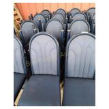 22 BLUE COMMERCIAL RESTAURANT CHAIRS