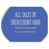 CREDIT/DEBIT PAYMENT ONLY: *Read, don