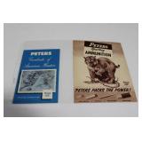 5 PETER AMMUNITION CATALOGS  AND PRICE LISTS