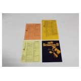 13 PIECES OF MISC. SPRINGFIELD RELATED PAPERS