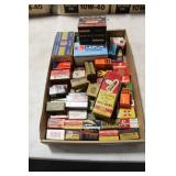 COLLECTION OF VARIOUS 22 CAL. BOXES