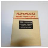 2 EARLY WINCHESTER INFORMATION BOOKS