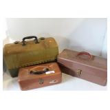 3 TACKLE BOXES W/ CONTENTS