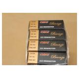 4 PMC BRONZE 223 REMINGTON ROUND BOXES