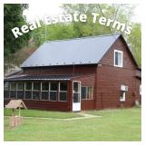 REAL ESTATE TERMS: