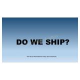 SHIPPING: *Read, don
