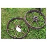 2 - 16" CAST WHEELS