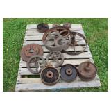 12 VARIOUS WHEELS