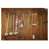 20+ STICK TOOLS AND SPRAYER