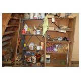 CONTENTS OF CABINET & SHELVES