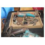 3 POWER TOOLS, MAKITA 7" GRINDER