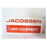 JACOBSEN LAWN EQUIPMENT METAL SIGN