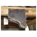 ANTIQUE WOODEN HAY TROLLEY