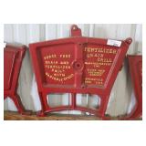 OLIVER GRAIN DRILL PLATE
