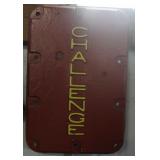 CHALLENGE CAST IRON NAME PLATE