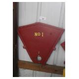 NO. 1 CAST IRON GRAIN DRILL COVER