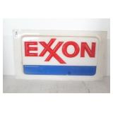 EXXON PLASTIC SIGN