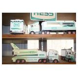 HESS TRUCK LOT WITH SOME BOXES