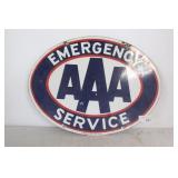 AAA DOUBE SIDED SIGN