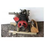 GASOLINE MOTOR WITH FLY WHEEL