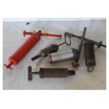 SMALL HAND-HELD TORCH AND GREASE GUNS