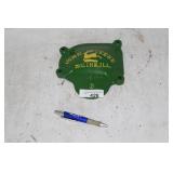 JOHN DEERE CAST IRON NAME PLATE