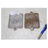 ALUMINUM NOVO NAME PLATES