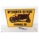 MCCORMICK-DEERING FARMALL 30 SIGN