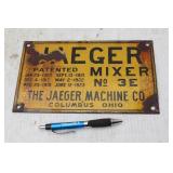JAEGER MACHINE CO.