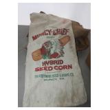 GROUPINF OF FEED BAGS