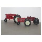 3 INTERNATIONAL TRACTORS