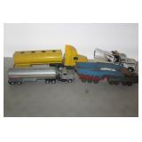 3 PRESS STEEL TRUCKS