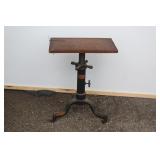 SATELLITE ADJUSTABLE TABLE CO. TABLE