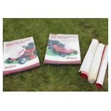 5 WHITE LAWN MOWER ADV. BANNERS