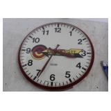 CLOCK 12" WHITE FACE