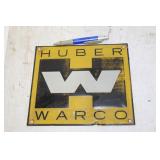 HUBER WARCO SIGN