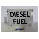 PORCLEAN DIESEL FUEL SIGN