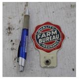 FARM BUREAU INSURANCE LICENSE PATE TOPPER