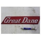 GREAT DANE TRAILER NAME PLATE