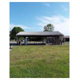 24 FT. X 42 FT.  POLE BARN STRUCTURE IN ALBION