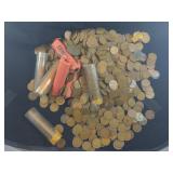 BAG OF VARIOUS WHEAT PENNIES