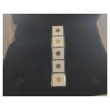 (5) - INDIAN HEAD PENNIES