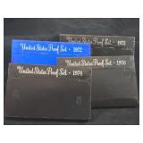 (4) US PROOF SETS