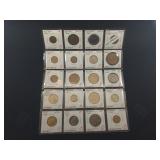 20 VARIOUS FOREIGN COINS