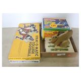 ANTIQUE TOYS AND BOARD GAMES